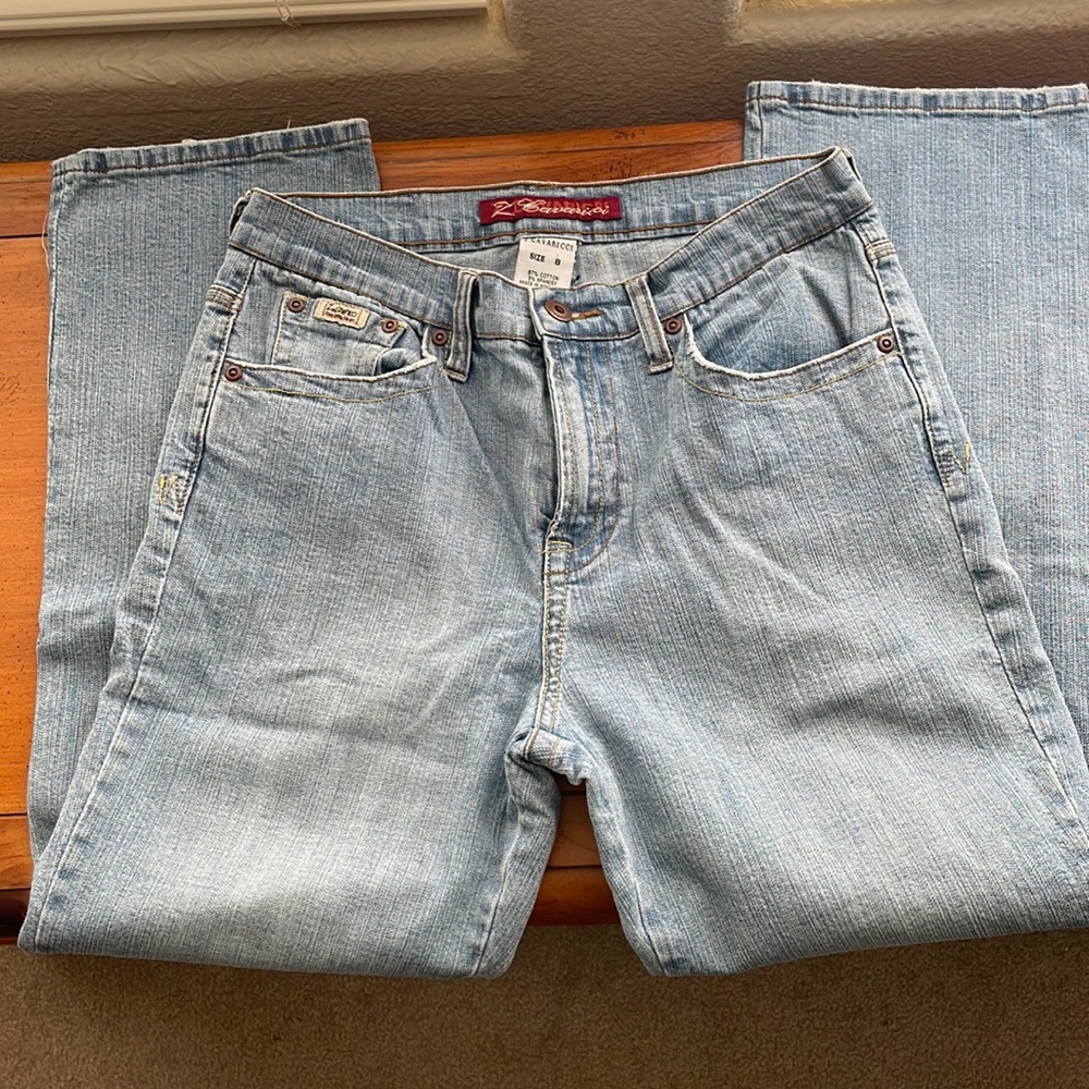 Z. Cavaricci Distressed Jean Capris